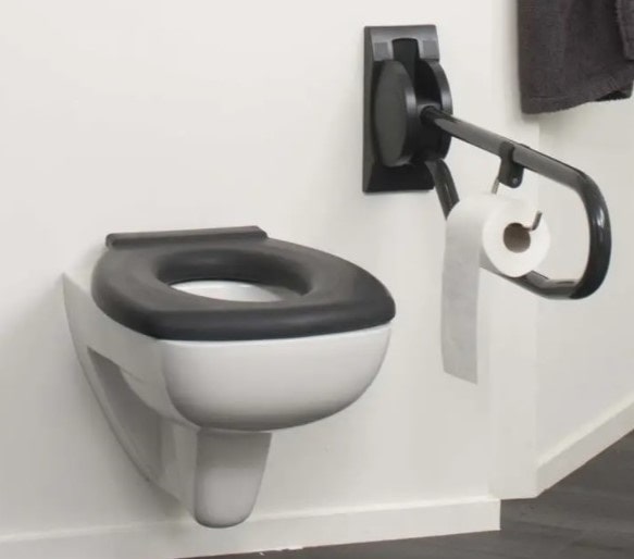 methaan deksel Redelijk Opklapbare toiletbeugel kopen? - Monozorg.nl - Toiletsteun